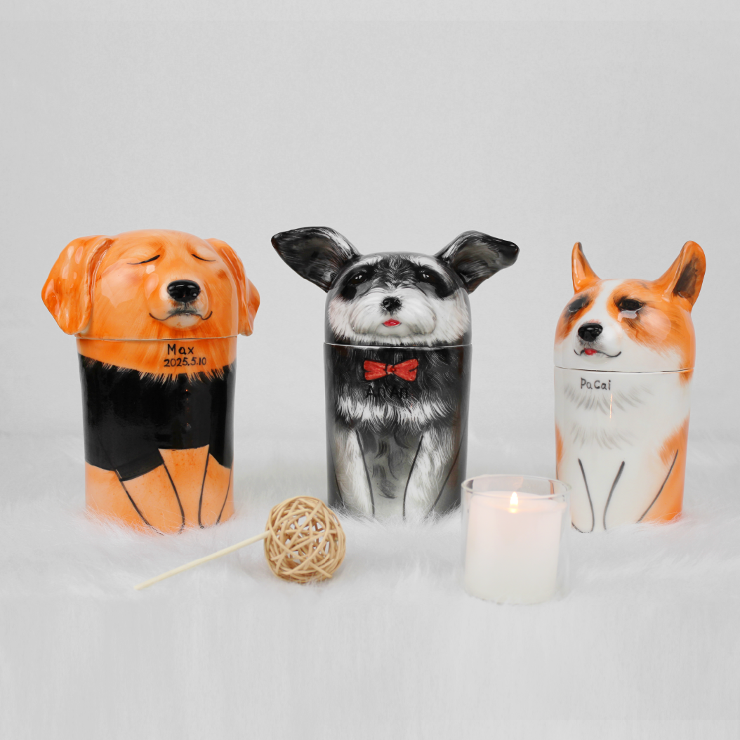 One-of-a-kind dog memorial