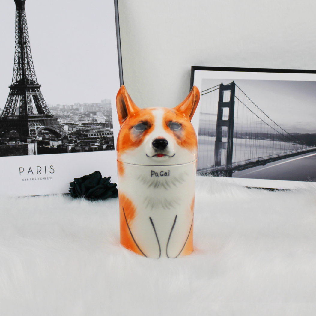 Beautifully crafted dog urn