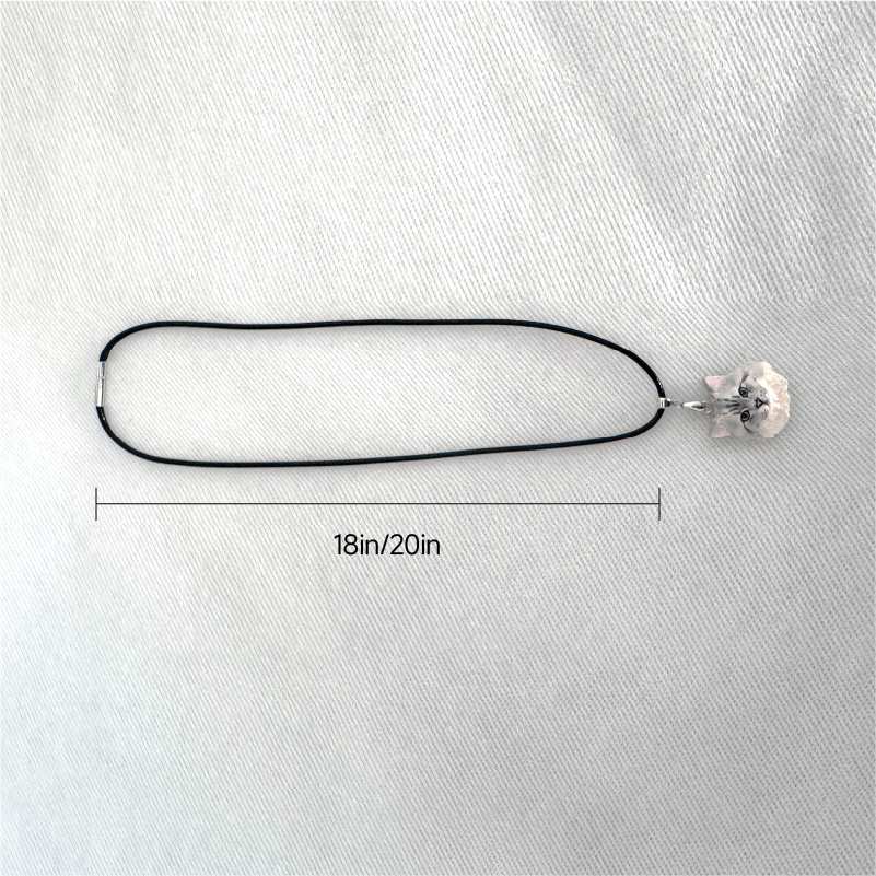 Adjustable chain length for Aevumpet custom pet plaster necklace